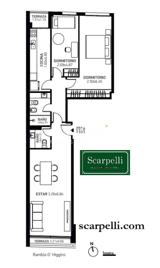Apartamento ID.37000 - Alquiler Apartamentos a Estrenar en Rambla de Malvín con todos los Amenities y Excelente Seguridad.-