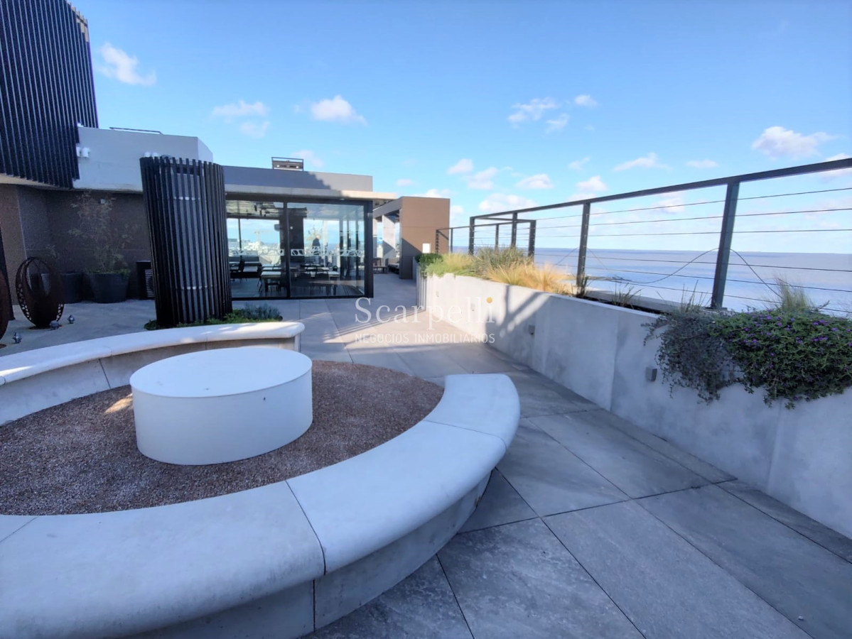 Apartamento ID.37910 - Torre Arenas: 1 dormitorios a Estrenar en Rambla de Malvín con todos los Amenities y Excelente Seguridad.-