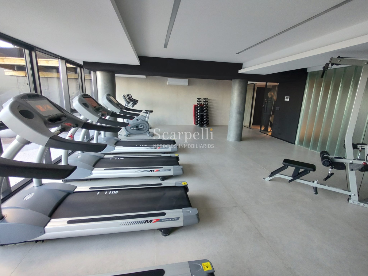 Apartamento ID.37910 - Torre Arenas: 1 dormitorios a Estrenar en Rambla de Malvín con todos los Amenities y Excelente Seguridad.-