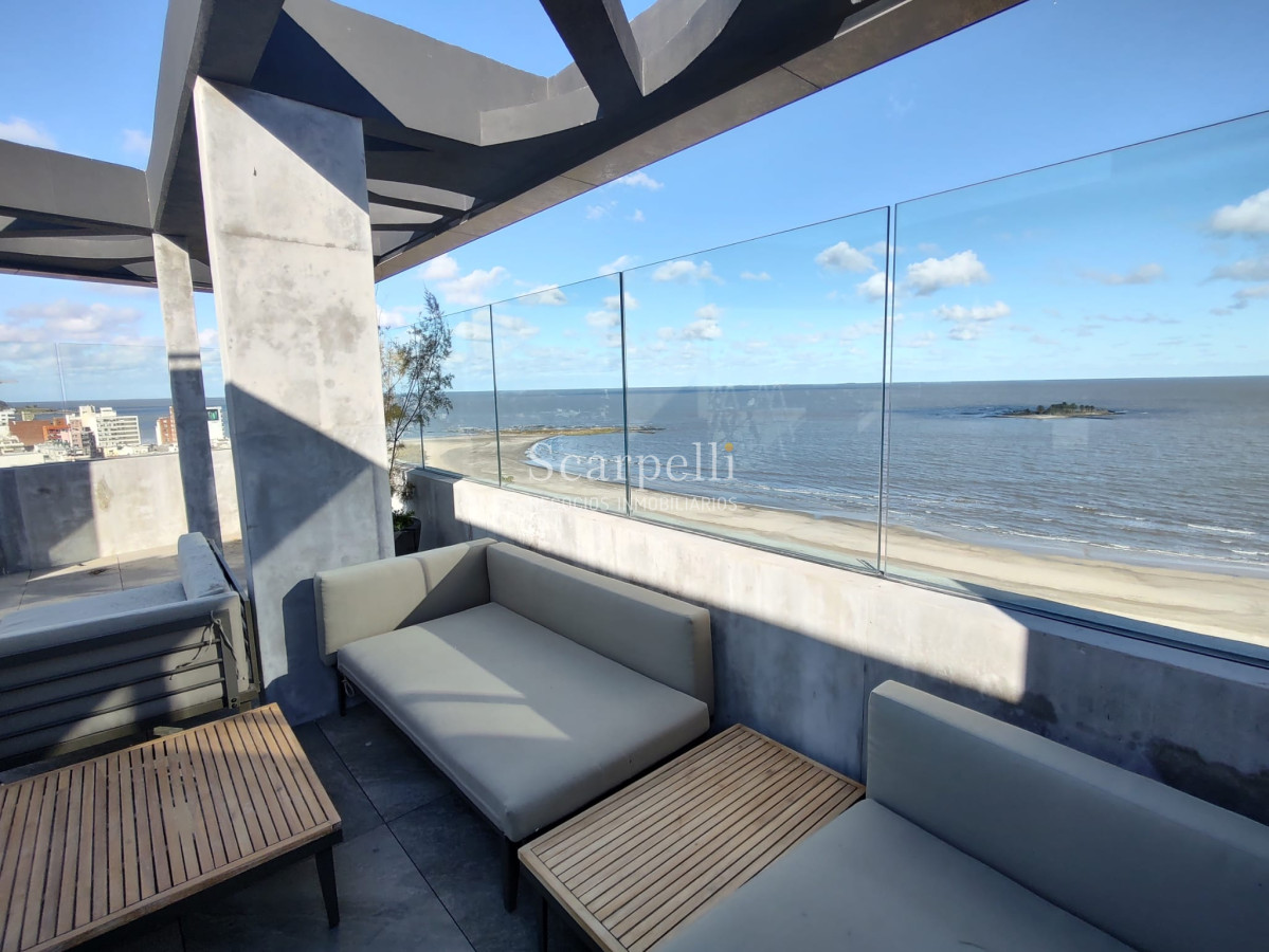 Apartamento ID.37910 - Torre Arenas: 1 dormitorios a Estrenar en Rambla de Malvín con todos los Amenities y Excelente Seguridad.-