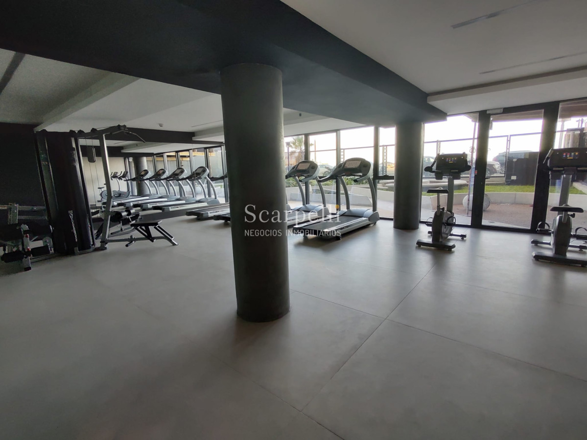 Apartamento ID.37910 - Torre Arenas: 1 dormitorios a Estrenar en Rambla de Malvín con todos los Amenities y Excelente Seguridad.-