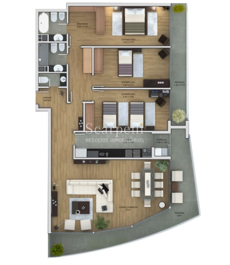 Apartamento ID.37942 - Moderno edificio sobre Av. de las Américas frente al mega proyecto Cala del Yacht