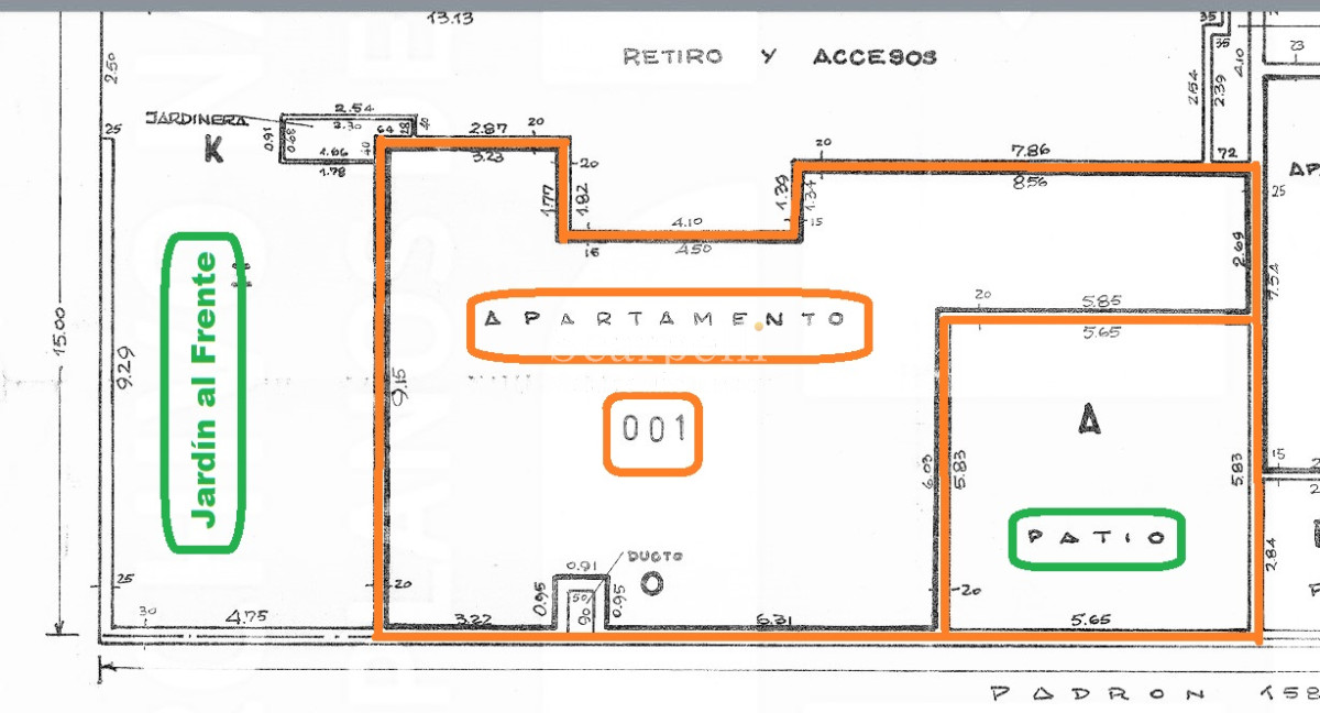 Apartamento ID.38605 - Malvin Venta Apartamento 2do. Piso por escalera Almería 2 dormitorios Terrazas Amplias Cochera fija