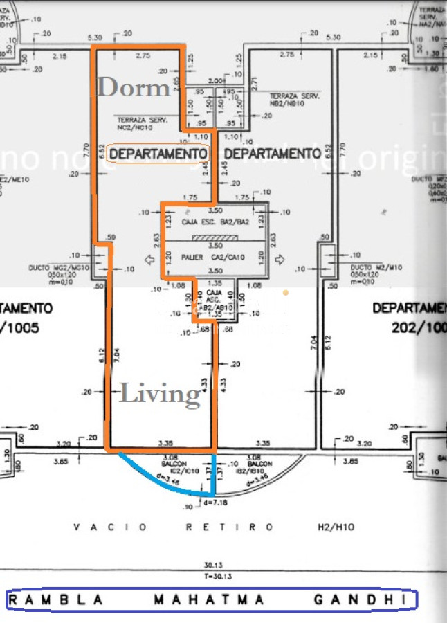 Apartamento ID.38906 - Alquiler Frente a la Rambla 1 dormitorio con garage Excelentemente equipado Categoría & Calidad en Pocitos
