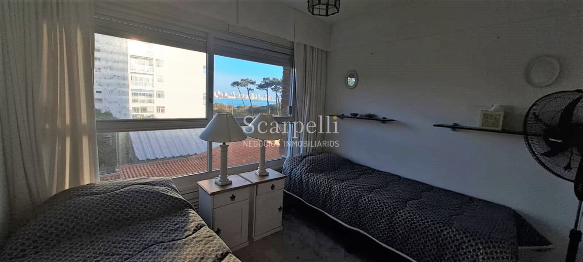 Apartamento ID.44173 - Alquiler Anual Rambla Parada 11 Mansa 2 dormitorios 2 baños con Vista Isla Gorriti