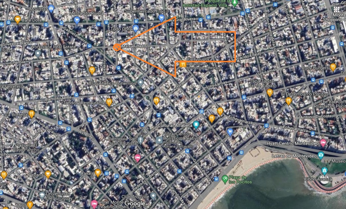 Apartamento ID.46179 - Venta Apartamento Piso Alto Pocitos Proximo Av. Rivera y Fco. Soca Estupenda Vista Despejada