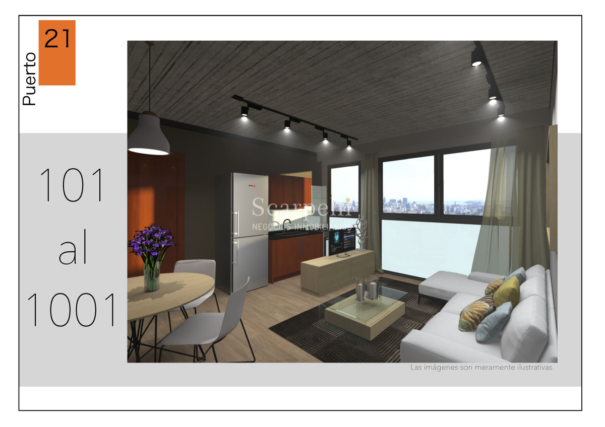 Apartamento ID.4726 - Apartamento en Parque Rodó Nuevo como a Estrenar : 21 de Setiembre casi Blvar. España:  2 dorm y cómodo Garage