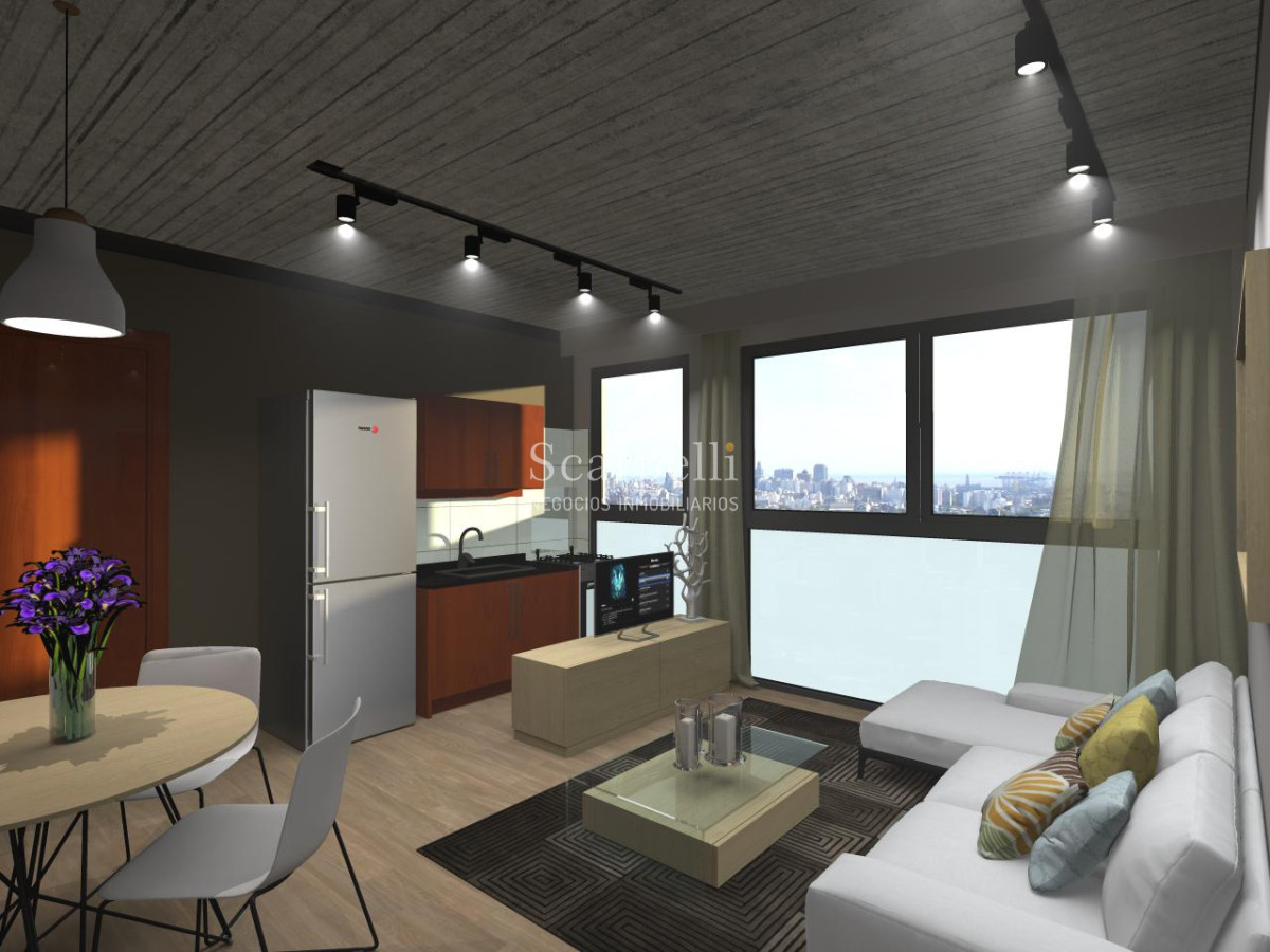 Apartamento ID.4726 - Apartamento en Parque Rodó Nuevo como a Estrenar : 21 de Setiembre casi Blvar. España:  2 dorm y cómodo Garage