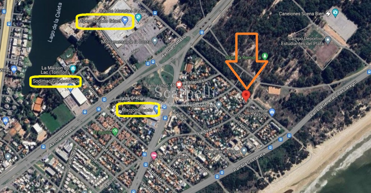 Apartamento ID.48493 - Alquiler Apartamento Barra De Carrasco Moderno 3 Dormitorios 2 Baños Suite Calefacción Losa Cochera