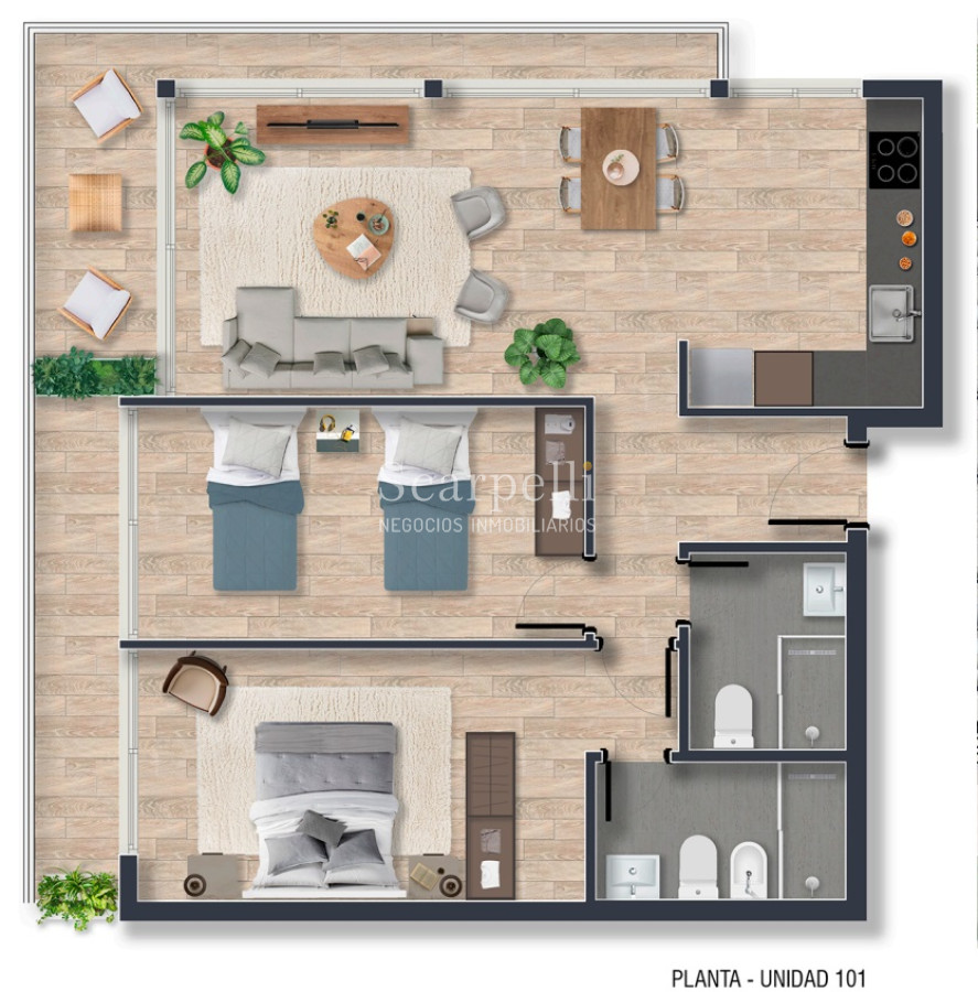 Apartamento ID.50336 - Península Estrene fin de año próximo Av. Gorlero, Puerto de Punta del Este y Plza. de los Artesanos