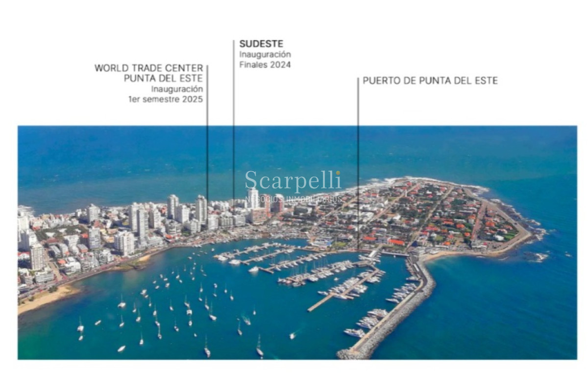 Apartamento ID.50336 - Península Estrene fin de año próximo Av. Gorlero, Puerto de Punta del Este y Plza. de los Artesanos