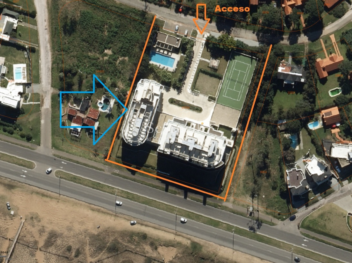 Apartamento ID.5228 - Edificio Cruceros: Frente al océano con vista a Punta Ballena en Parada 35 de la Mansa.-