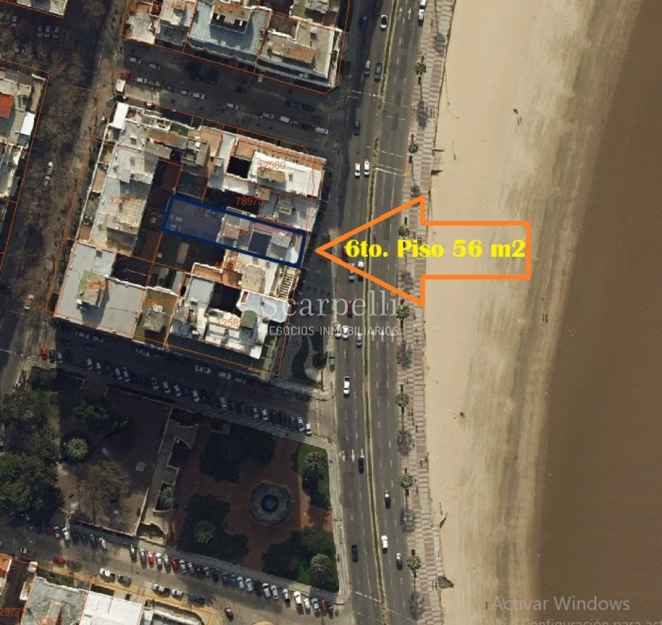 Apartamento ID.50430 - VENTA APARTAMENTO RAMBLA POCITOS 2 DORMITORIOS COCHERA