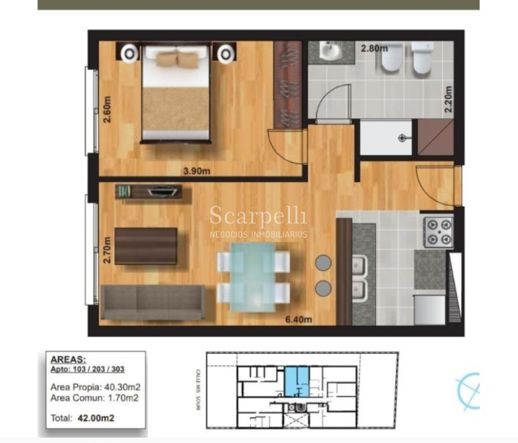 Apartamento ID.6913 - Latius II - Estrene Marzo 2021 Proximo Rambla y Club Malvín Excelentes terminaciones. Posibilidad de garage.-