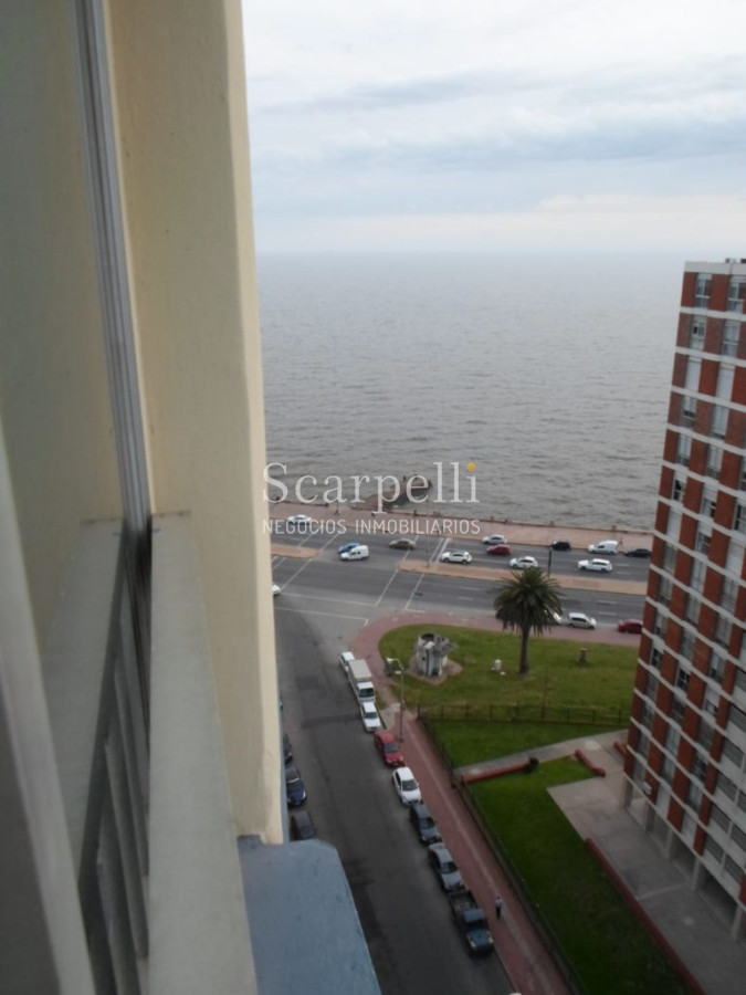 Apartamento ID.8399 - Piso Alto En Paraguay y Rambla 1 dormitorio con toda la vista y el Sol + Financiación BHU