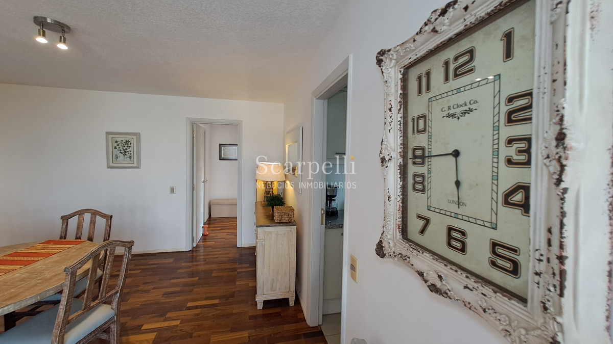 Apartamento ID.50373 - ALQUILER APARTAMENTO POCITOS 2 DORMITORIOS GARAGE PISO ALTO MUY BIEN EQUIPADO