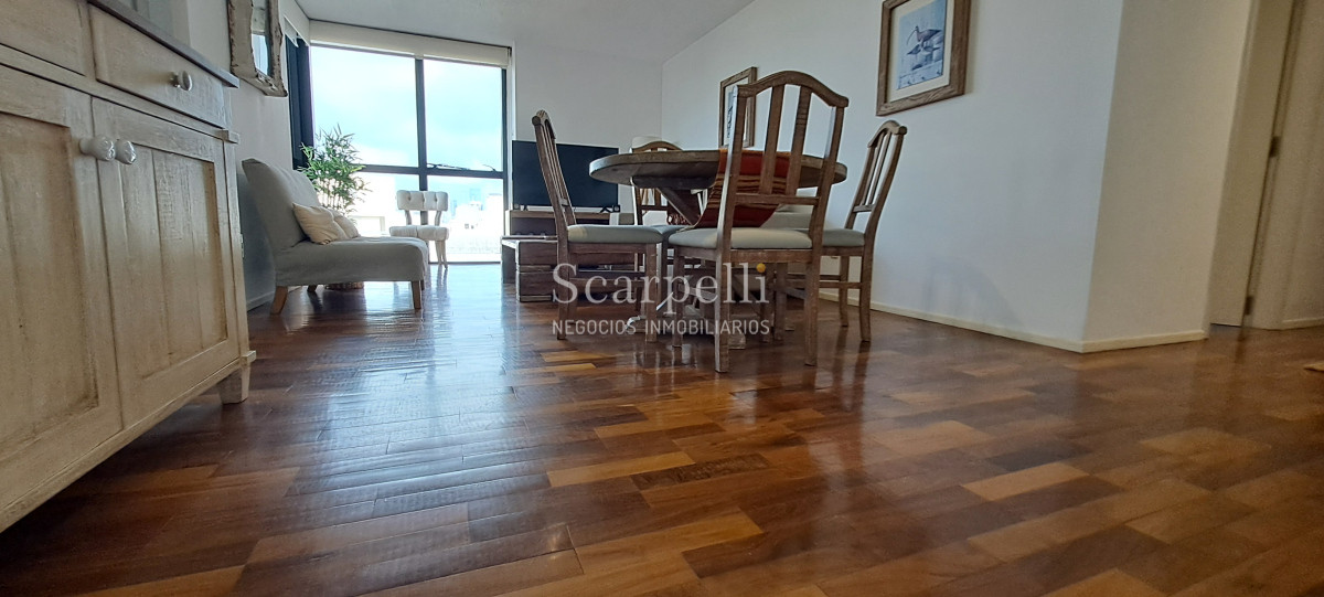 Apartamento ID.50373 - ALQUILER APARTAMENTO POCITOS 2 DORMITORIOS GARAGE PISO ALTO MUY BIEN EQUIPADO