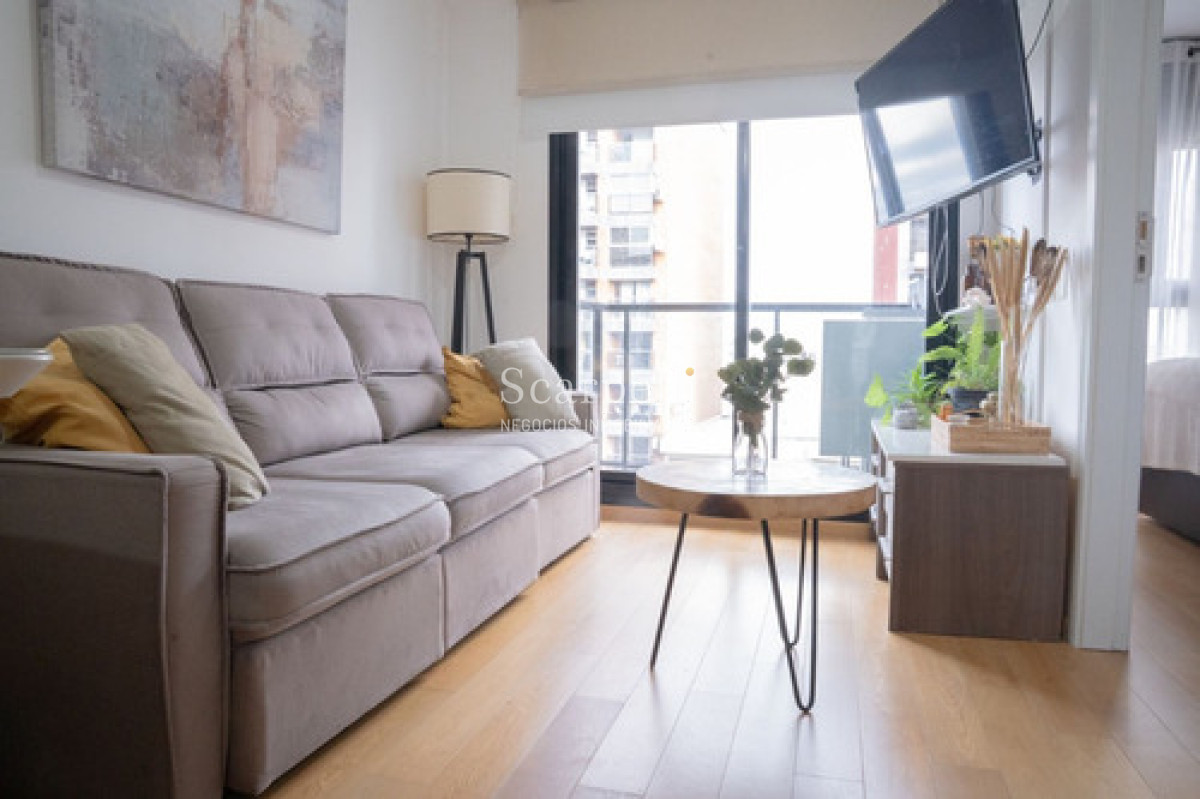 Apartamento ID.50481 - Alquiler De Apto Amoblado A Estrenar Con Garage En Pocitos Nuevo