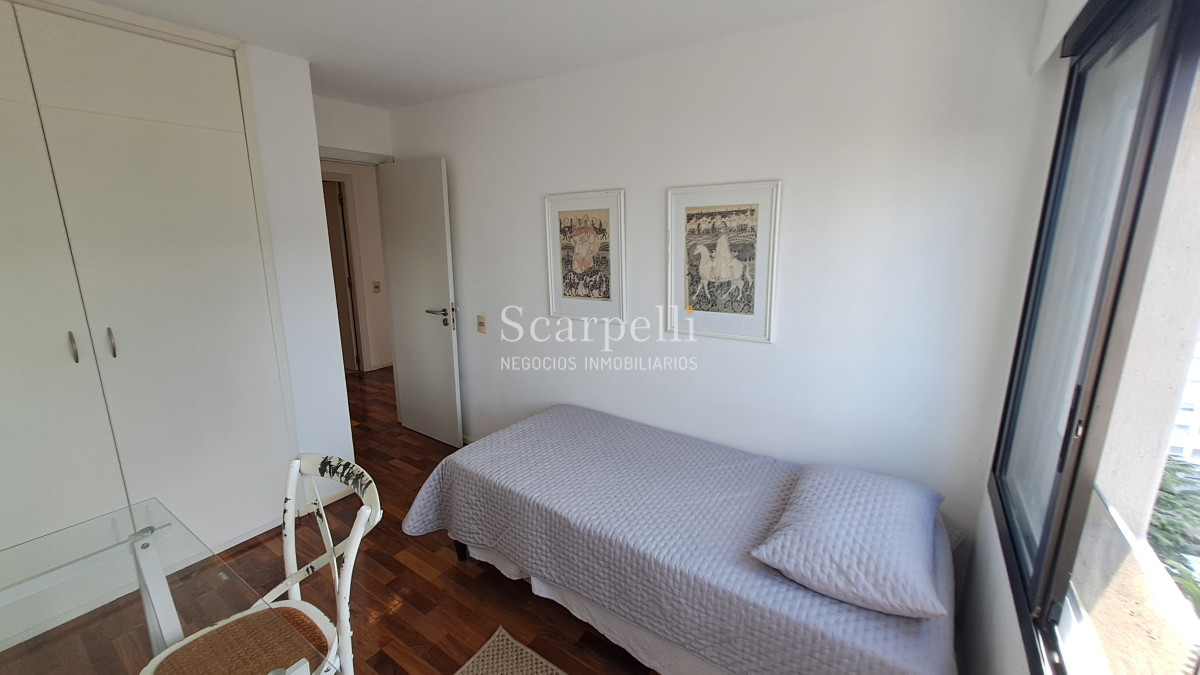 Apartamento ID.50373 - ALQUILER APARTAMENTO POCITOS 2 DORMITORIOS GARAGE PISO ALTO MUY BIEN EQUIPADO