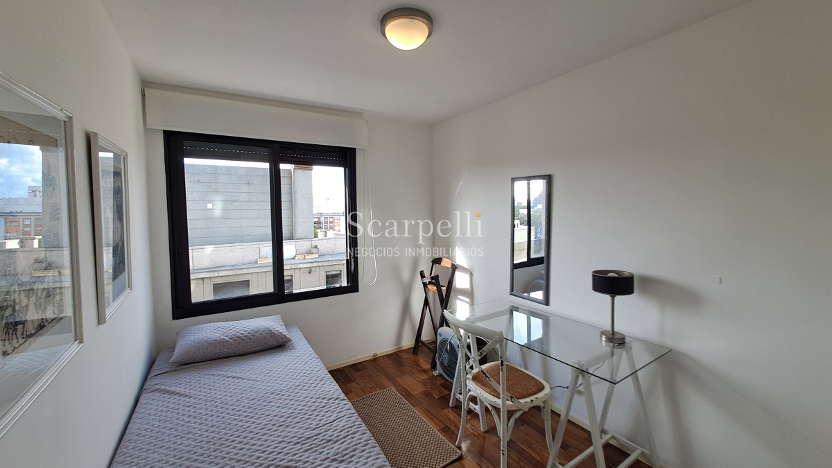 Apartamento ID.50373 - ALQUILER APARTAMENTO POCITOS 2 DORMITORIOS GARAGE PISO ALTO MUY BIEN EQUIPADO