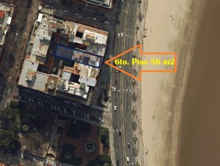 VENTA APARTAMENTO RAMBLA POCITOS 2 DORMITORIOS COCHERA