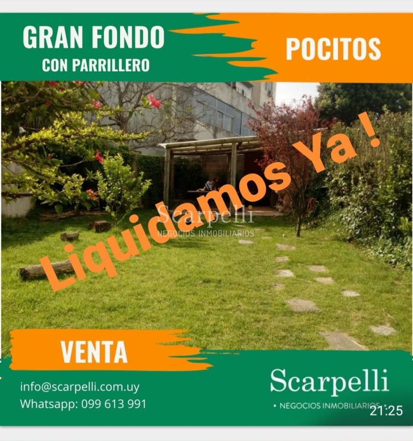 Casa ID.14532 - Propiedad Horizontal de Bajos con gran fondo verde 2 dormitorios 2 baños barbacoa + garage Todo a nuevo.-