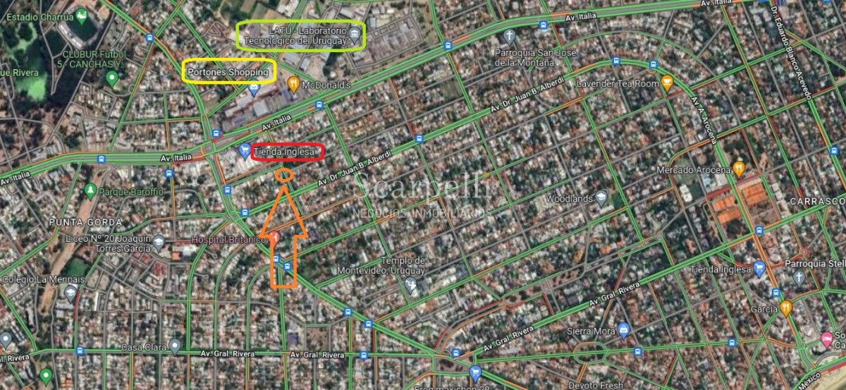 Casa ID.41560 - Chalét Clásico Padrón Único todo en 1 planta con fondo y Piscina prox. Alberdi , Tienda Inglesa  y Portones Shopping.-