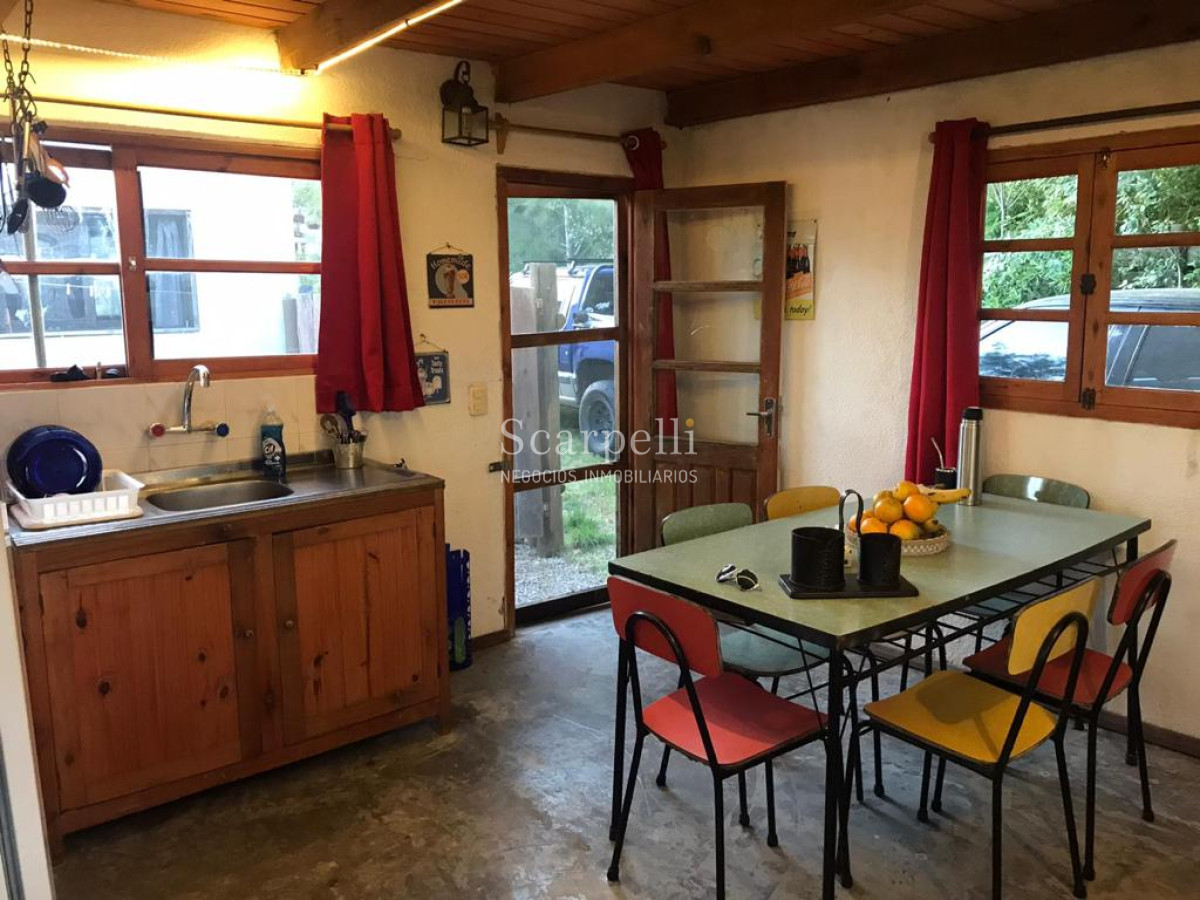 Casa ID.41985 - PUNTA RUBIA CABAÑA MUY PROLIJA COMPLETA MUY PRÓXIMO a Av. Las Maravillas y Almacén de Arrarte
