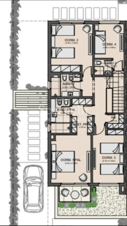 Casa ID.48909 - Estrene Julio 2024 Barrio Parque II con Centro Comercial a escasos 380 mts.