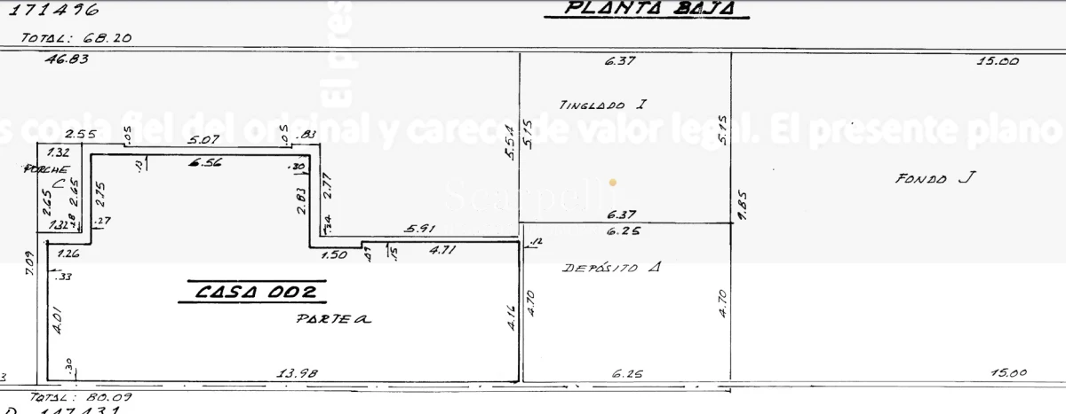 Casa ID.28633 - VENTA CASA PROPIEDAD HORIZONTAL 2 DORMITORIOS + 2 BAÑOS + SERVICIO + FONDO & BARBACOA MUY PRÓXIMO A LA RAMBLA.-