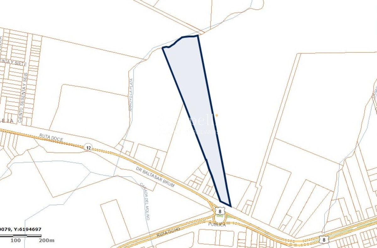 Chacra ID.12694 - Atención Desarrolladores e Inversores: En la entrada de la Ciudad de Minas Lavalleja casi 5 hás Estratégicas.-