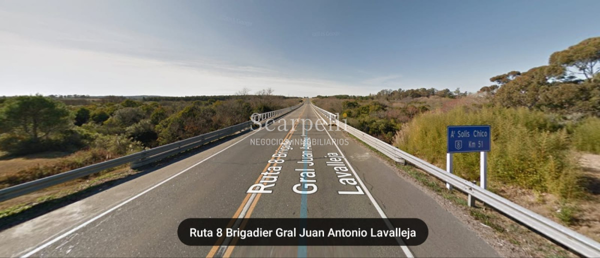 Chacra ID.16265 - Chacra de casi 50 hás con costa al Arroyo Solis chico prox. a Ruta 8 y Soca U S 7500/há.-