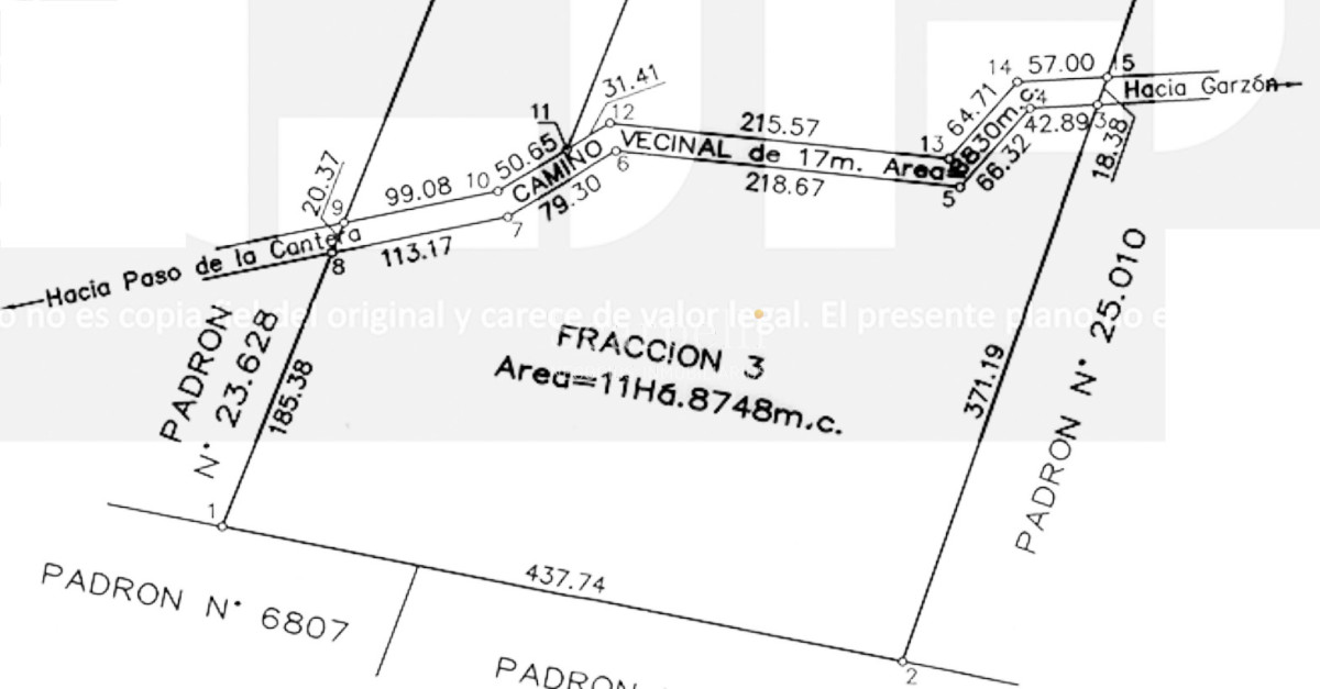Chacra ID.34394 - VENTA CHACRA MALDONADO COLINAS DE GARZON