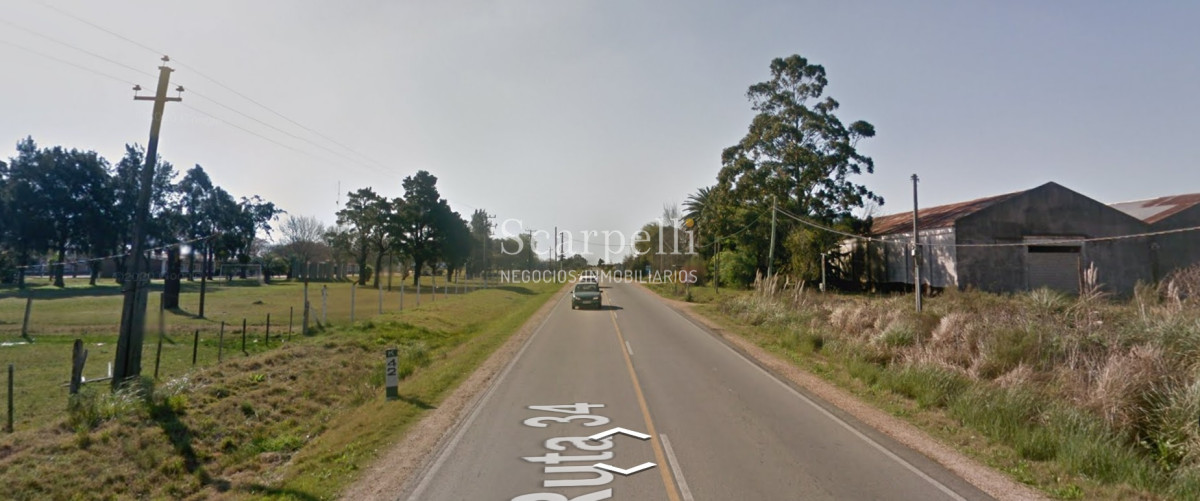 Chacra ID.34673 - VENTA CHACRA RUTA 34 Y RUTA 8 PRÓXIMO EMPALME OLMOS CON INTERESANTES MEJORAS