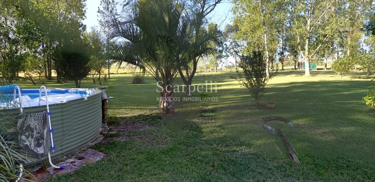 Chacra ID.13798 - Soñada Chacra de casi 4 hás. ! Equipada y diseñada para vivir todo el año próximo Ciudad de Las Piedras y tan solo 25 min. de Montevideo.-