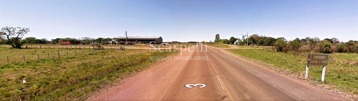 Campo Ref.32291 - Artigas Bella Unión Exclusiva Chacra 11 hás a mts. del Río Uruguay y Frente al Futuro Puente Monte Caseros / Bella Unión