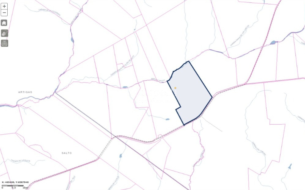 Campo Ref.35740 - VENTA CAMPO ARTIGAS EN LÍMITE CON SALTO MUY PRÓXIMO TERMAS DEL ARAPEY