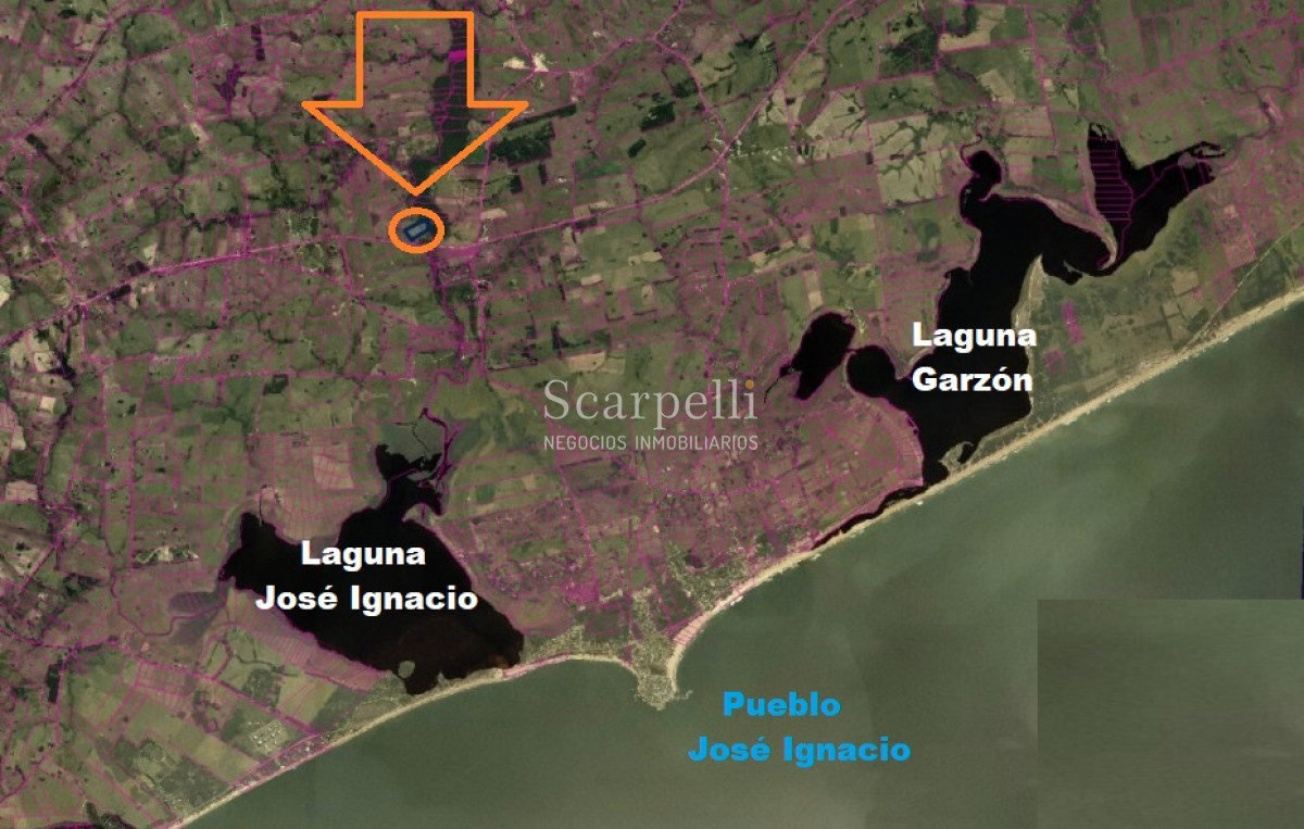 Campo Ref.40596 - VENTA CHACRA MALDONADO CON COSTA AL ARROYO JOSÉ IGNACIO