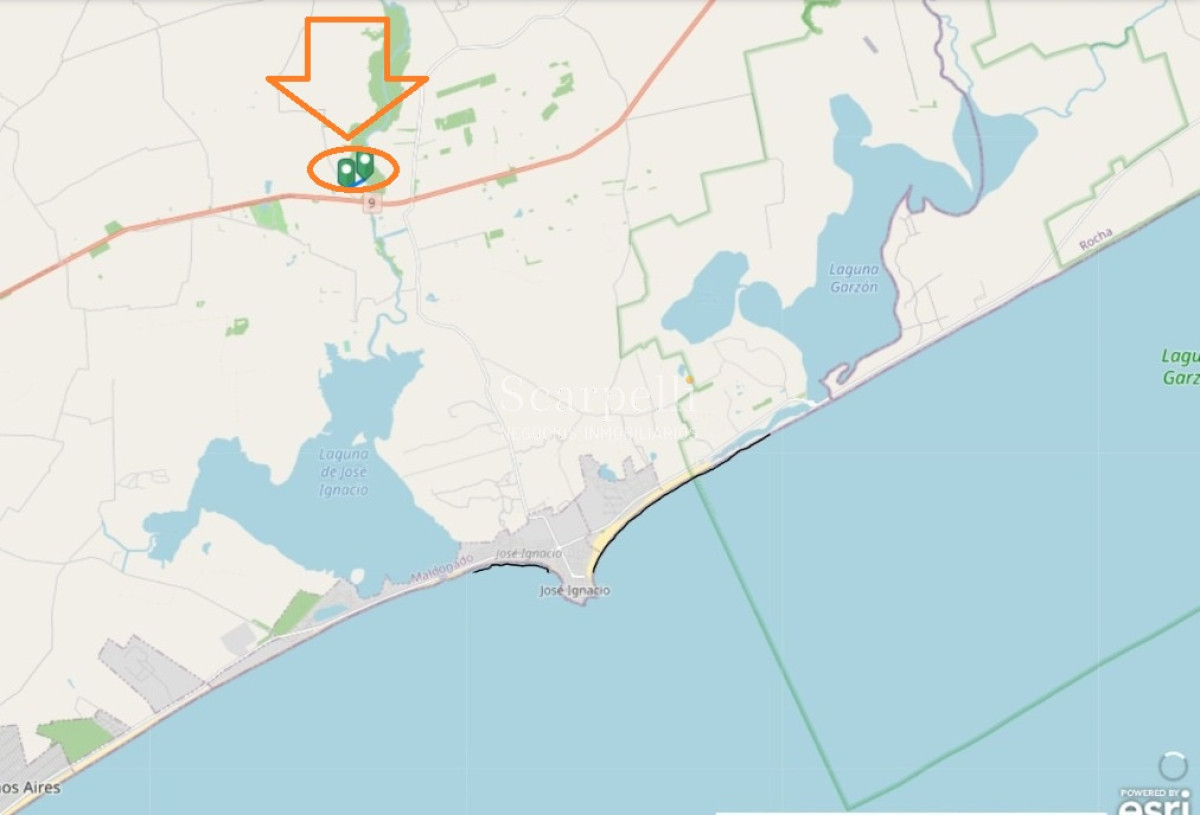 Campo Ref.40596 - VENTA CHACRA MALDONADO CON COSTA AL ARROYO JOSÉ IGNACIO