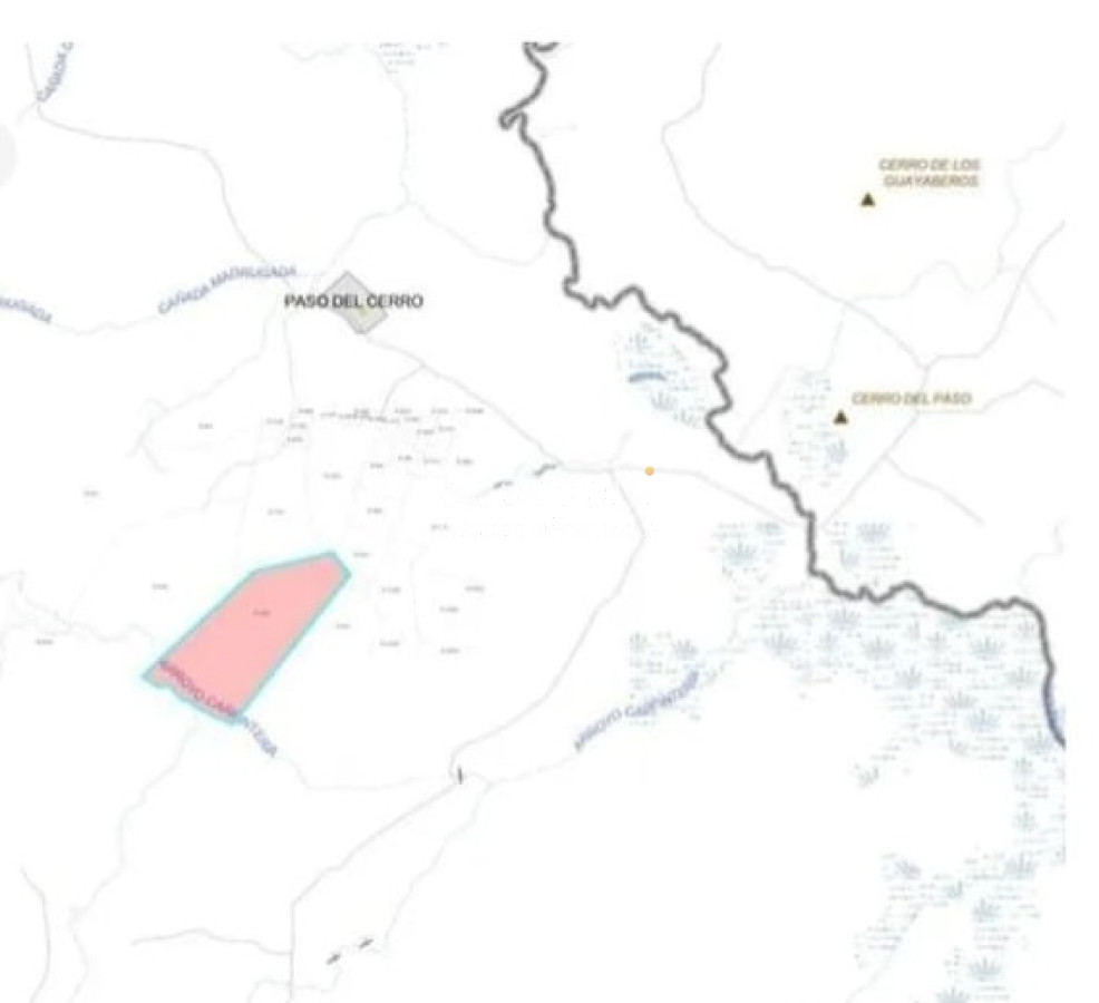 Campo Ref.41721 - VENTA CAMPO TACUAREMBÓ PRÓXIMO PASO DEL CERRO  213 HÁS CON COSTA ARROYO CARPINTERÍA E IMPORTANTE MONTE INDÍGENA.-