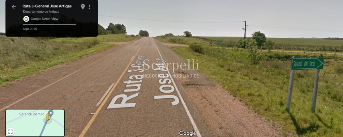 Campo Ref.49361 - Venta Campo Artigas 911 hás Ganadero Bueno próximo Baltasar Brum con instalaciones de trabajo.-