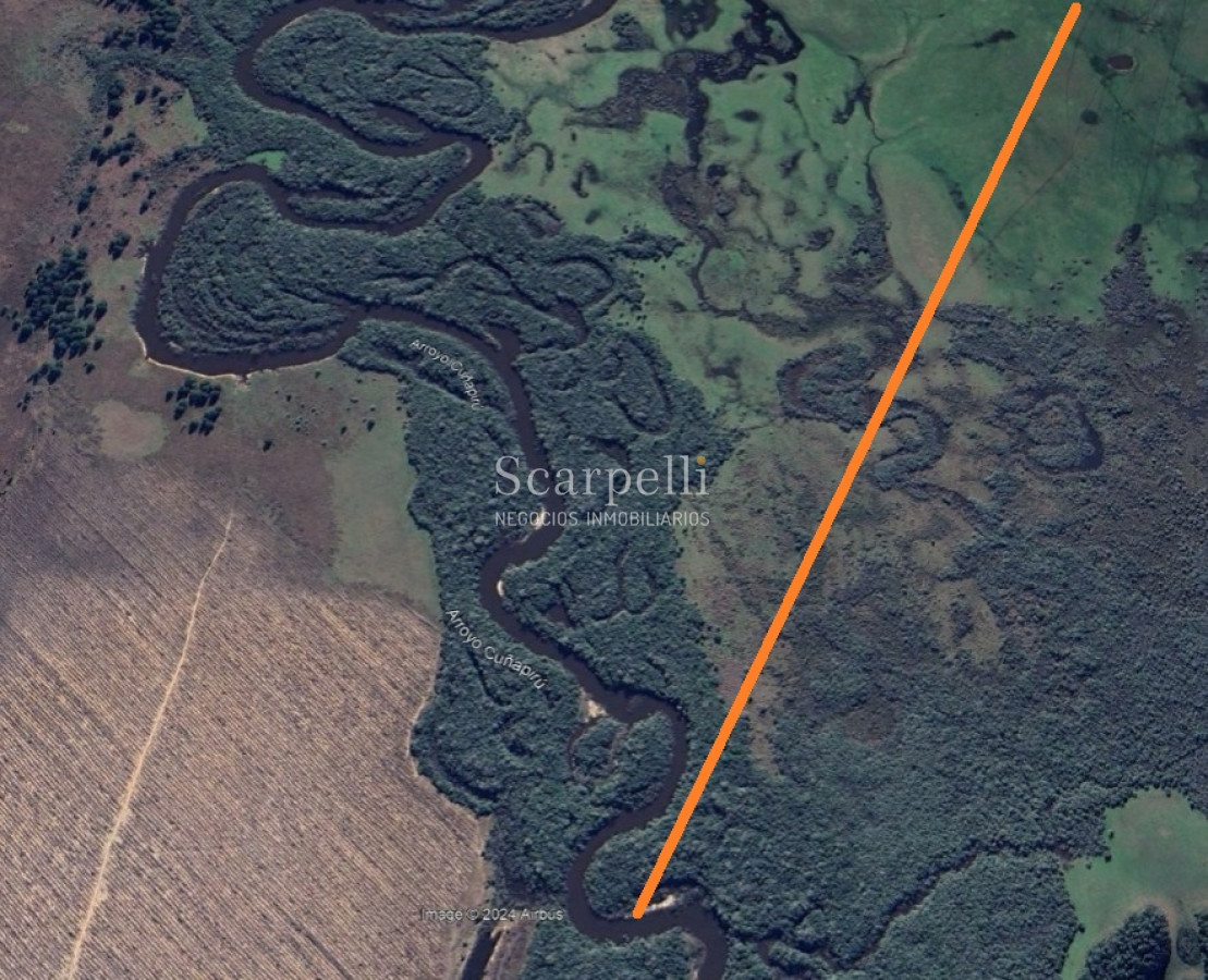 Campo Ref.49687 - Rivera: Campo 112 hás con costas al Arroyo Cuñapirú