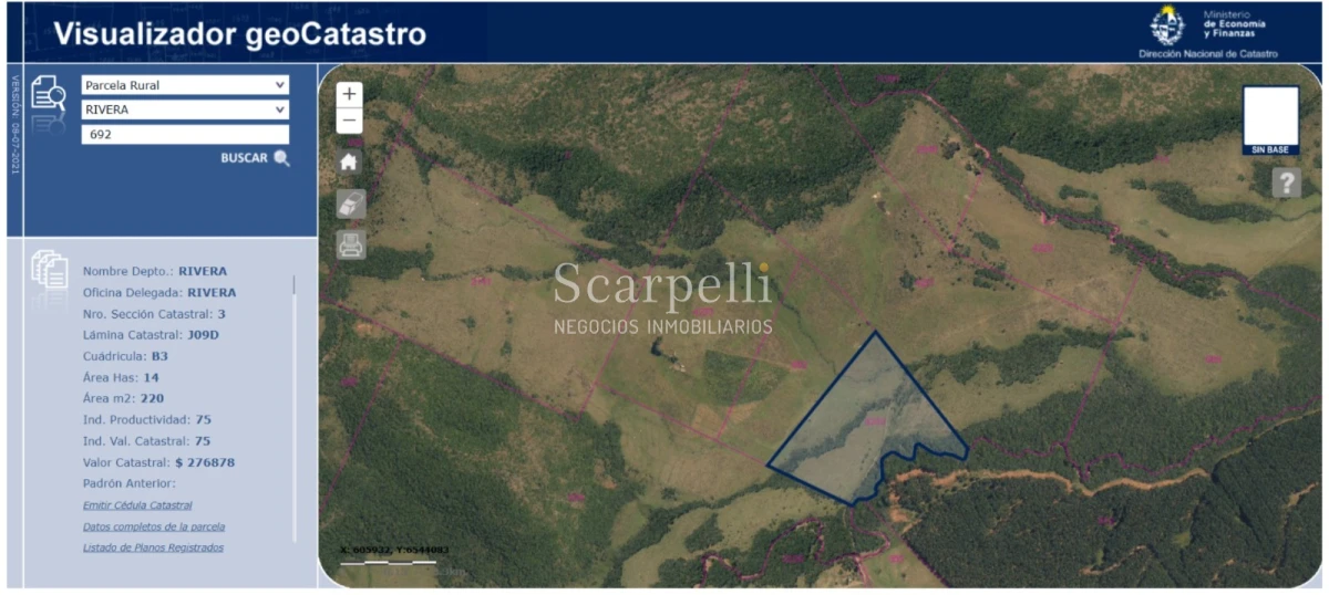 Campo Ref.50419 - Venta Campo Rivera Laureles Valle del Lunarejo proximo 