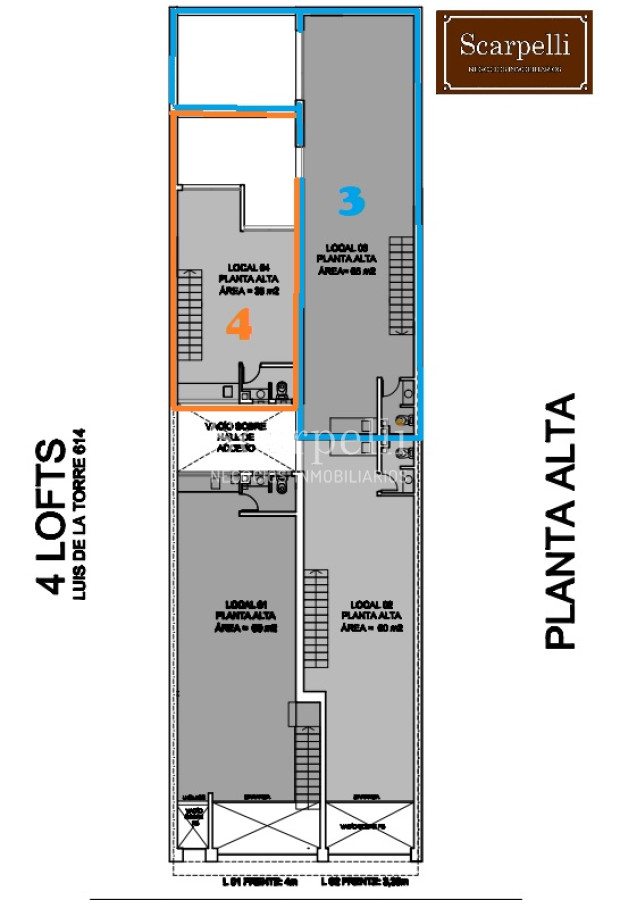 Local Comercial ID.25593 - Local Punta Carretas Ideal Oficina Clínica Consultorio Estudio muy cerca del eje Comercial 21 de Setiembre prox. Ellauri