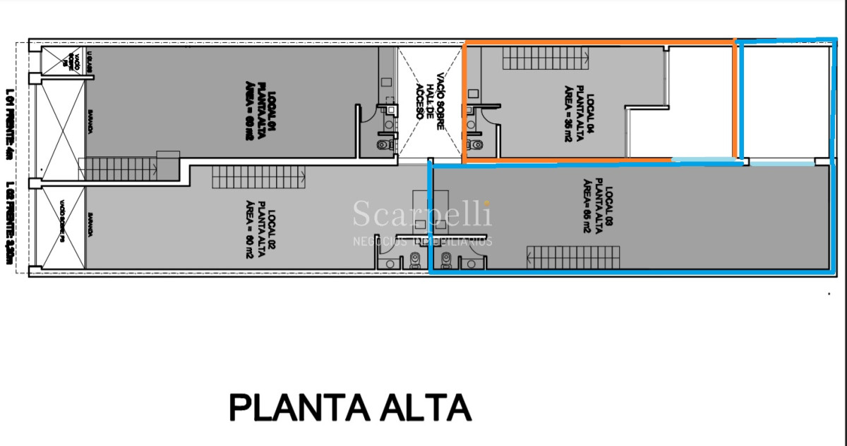 Local Comercial ID.25593 - Local Punta Carretas Ideal Oficina Clínica Consultorio Estudio muy cerca del eje Comercial 21 de Setiembre prox. Ellauri