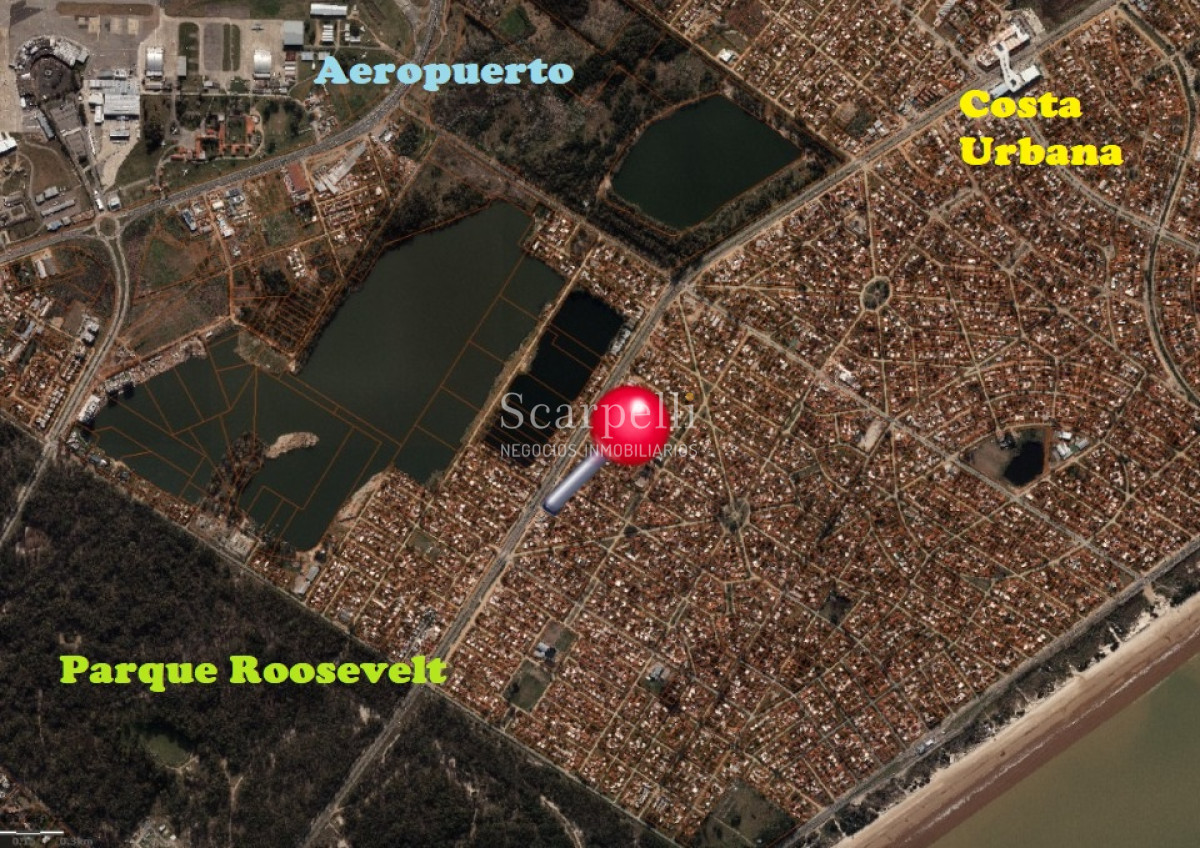 Local Comercial ID.7251 - Gran Esquina sobre Giannattasio En Shangrilá Prox. Calcagno y Parque Roosvelt