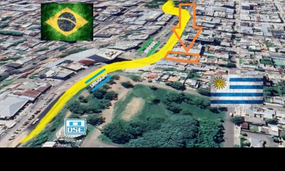 VENTA & ALQUILER LOCAL COMERCIAL o TERRENO RIVERA CENTRICA FRENTE A LA LINEA DIVISORIA BRASIL
