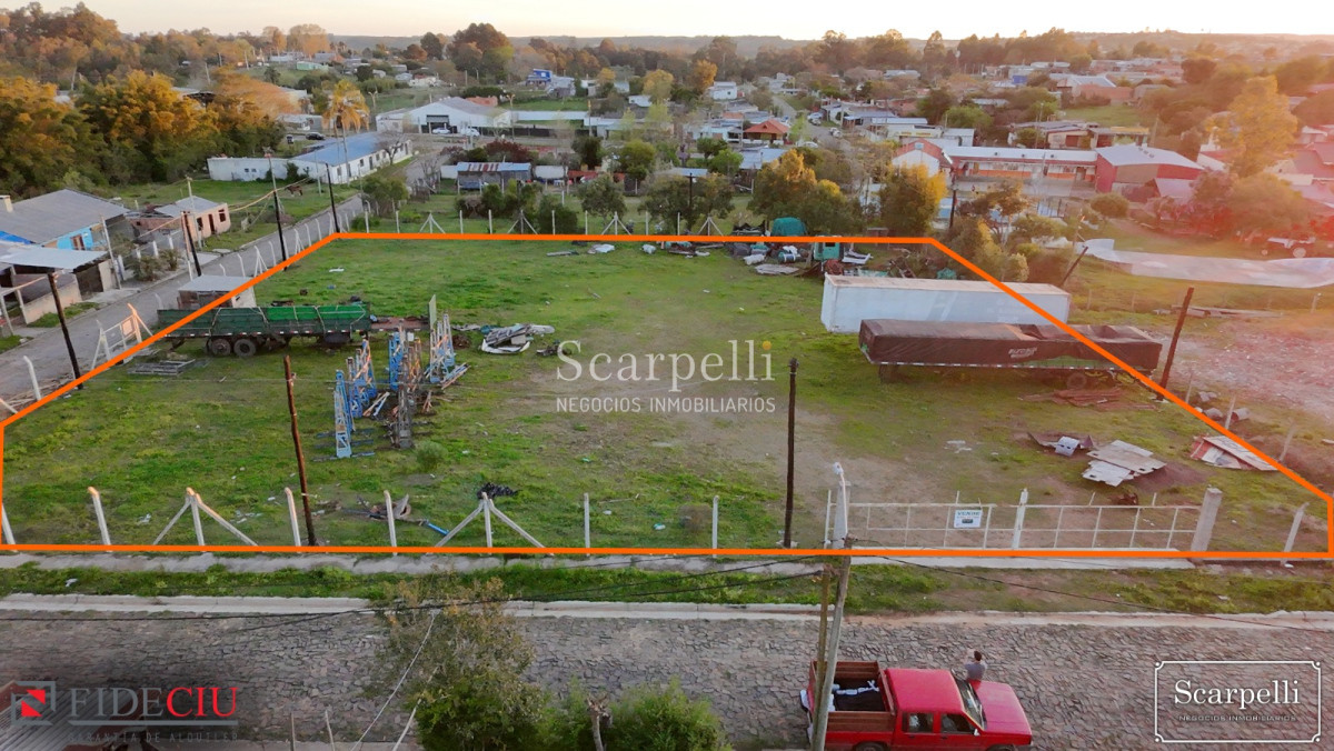 Terreno ID.50492 - Venta 2 padrones Terreno esquina con frente calle Umberto Umpierrez