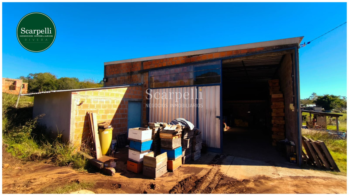Terreno ID.50625 - Venta Terreno 2100 m2 Villa Sara Rivera Casa y Gran Galpón prox. Piedra Furada