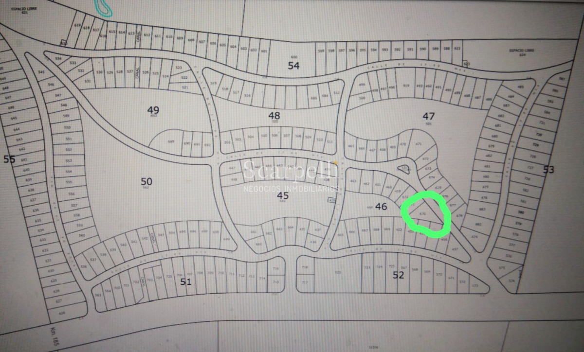 Terreno ID.10705 - Arenas de José Ignacio Gran solar con vista al Pueblo y al Océano muy próximo a la Laguna Garzón y Pueblo José Ignacio